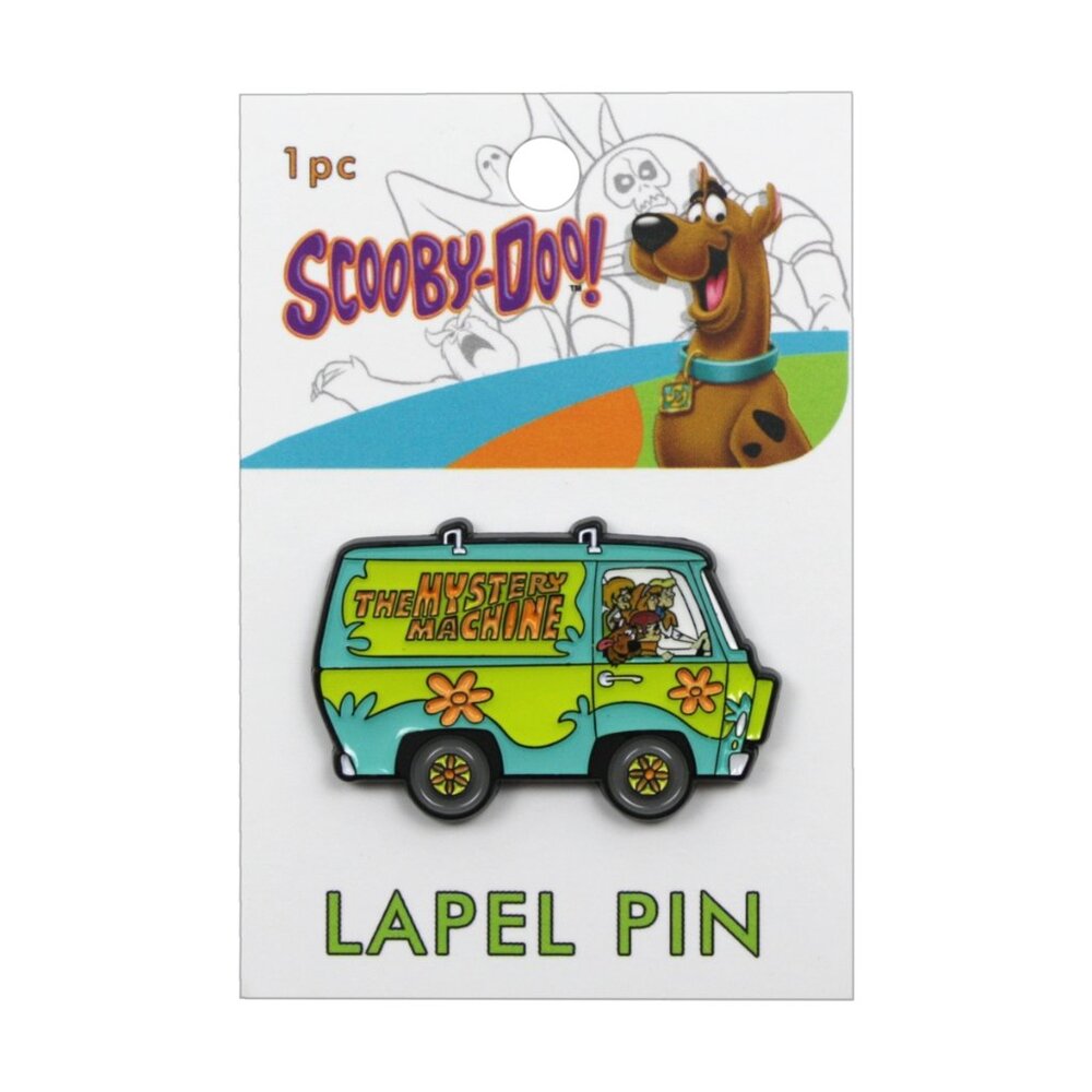 Scooby Doo Enamel Pin - Mystery Machine Spooky Classic Cartoon Apparel Gift NWT